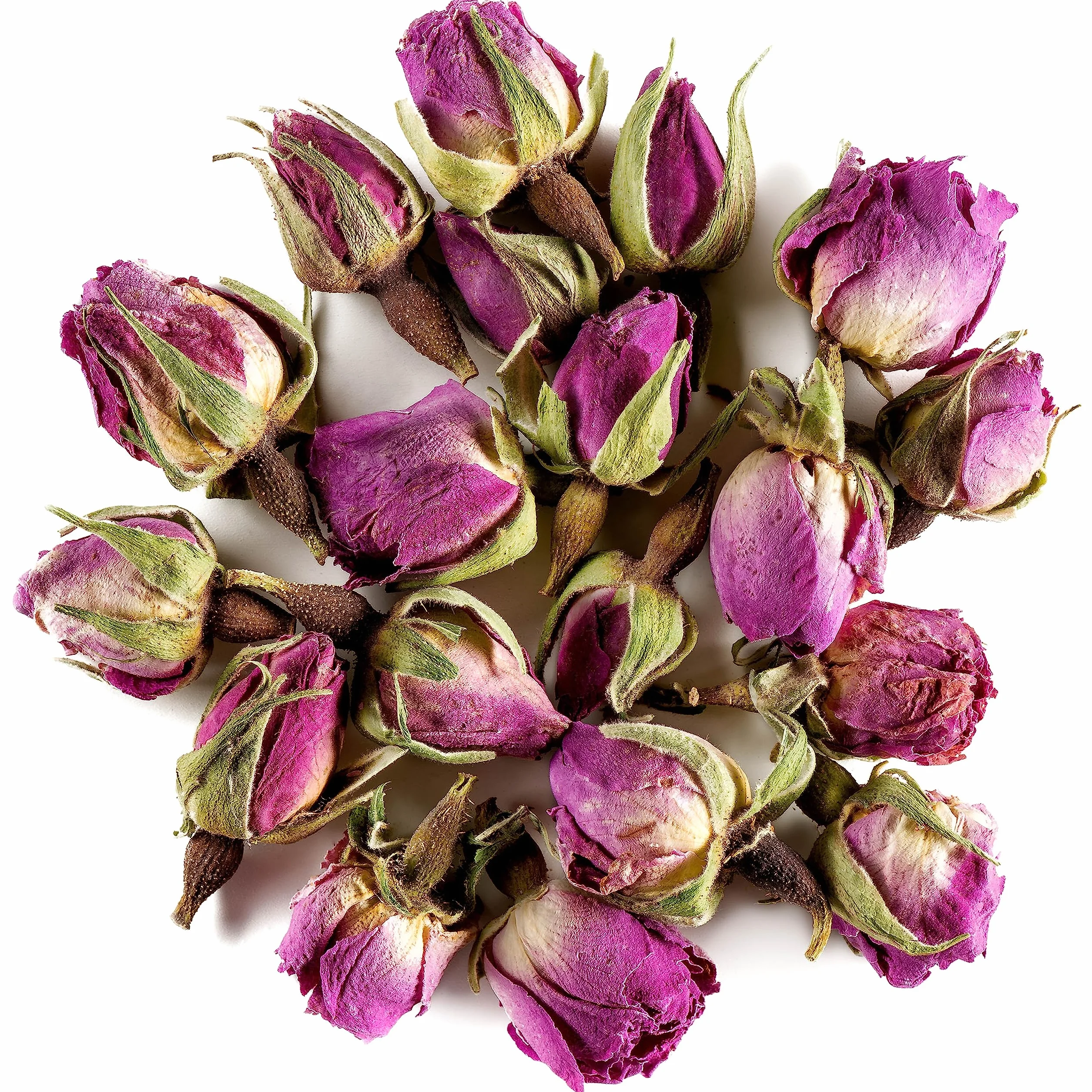 Damask Rose Bud Organic Dried Edible 100g