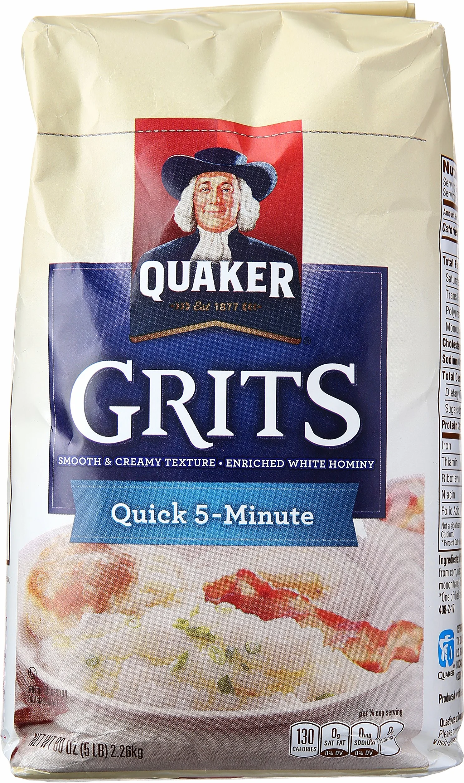 Quaker Grits Quick 5-Minute Grits 2,3 kg