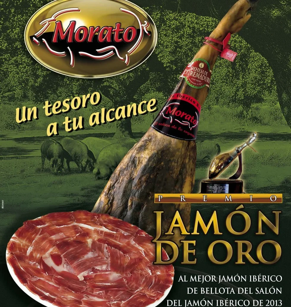 Embutidos Morato Jamon Iberico de Cebo Marynowany 24 Miesiecy 7/8 Kg