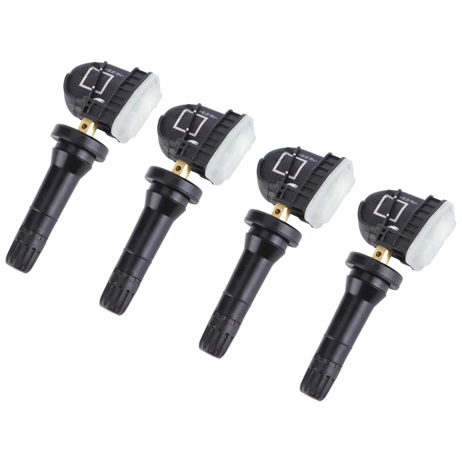 Czujnik Ciśnienia w Oponach 4 szt. Gumowy TPMS dla Ecosport/Fiesta/Focus