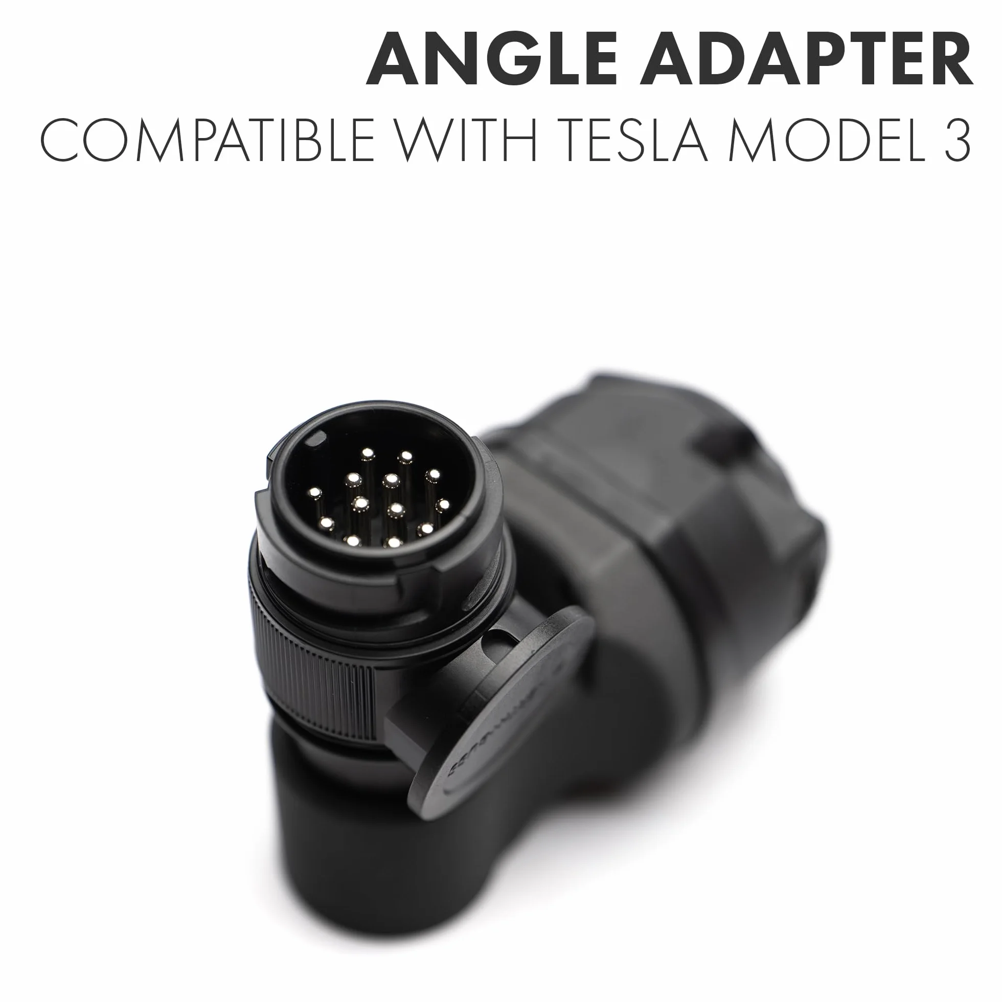 Adapter kątowy 90 stopni 13-biegunowy wodoszczelny do hak holowniczy Tesla Model 3