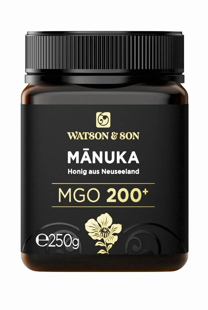 Watson & Son Manuka Honig MGO 200+ | Jakość premium z Nowej Zelandii (250 g)