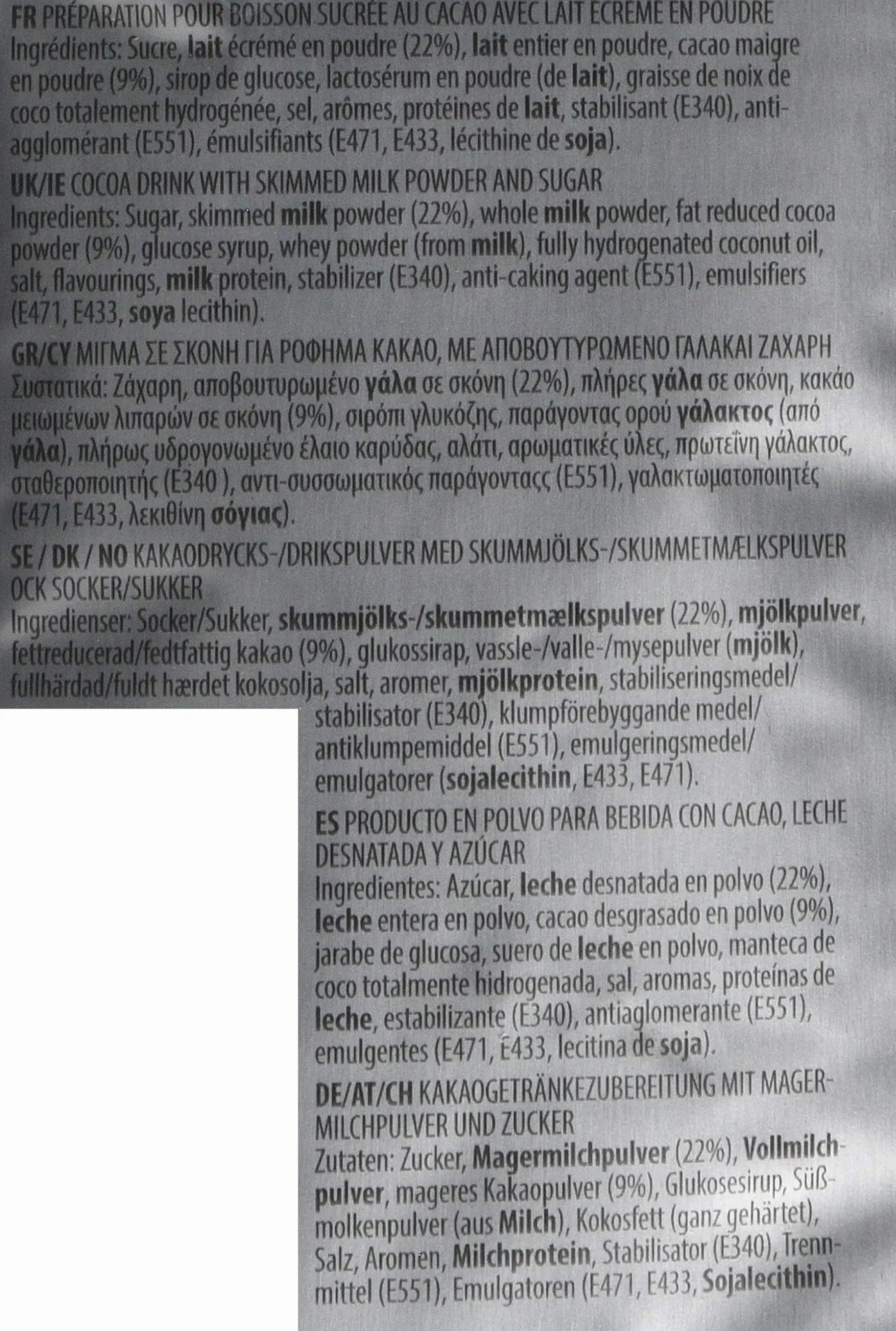 Tassimo Cadbury kakao, kakao, czekolada, kapsułka, 8 T-Discs / porcje