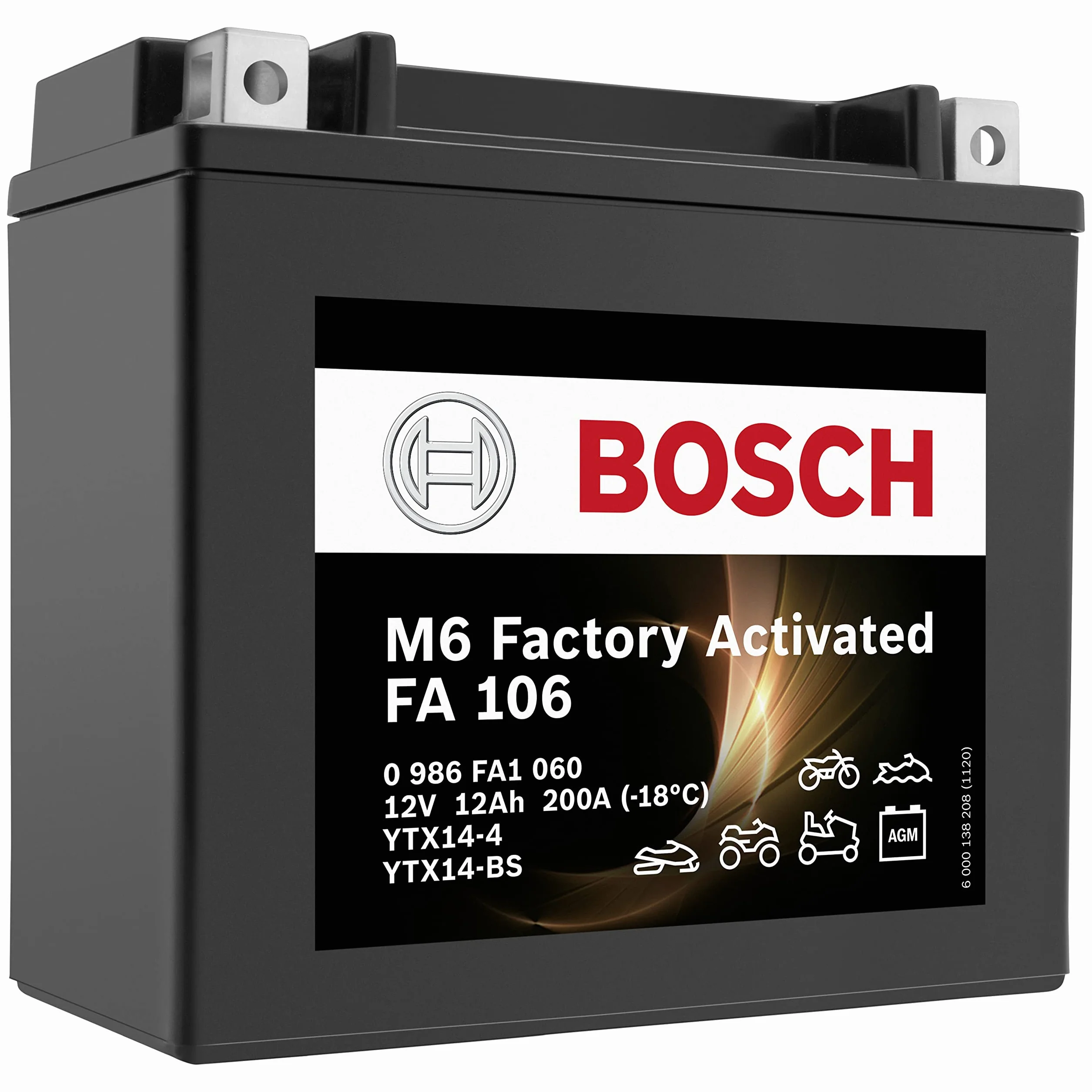 BOSCH Akumulator 12V 12Ah 200A