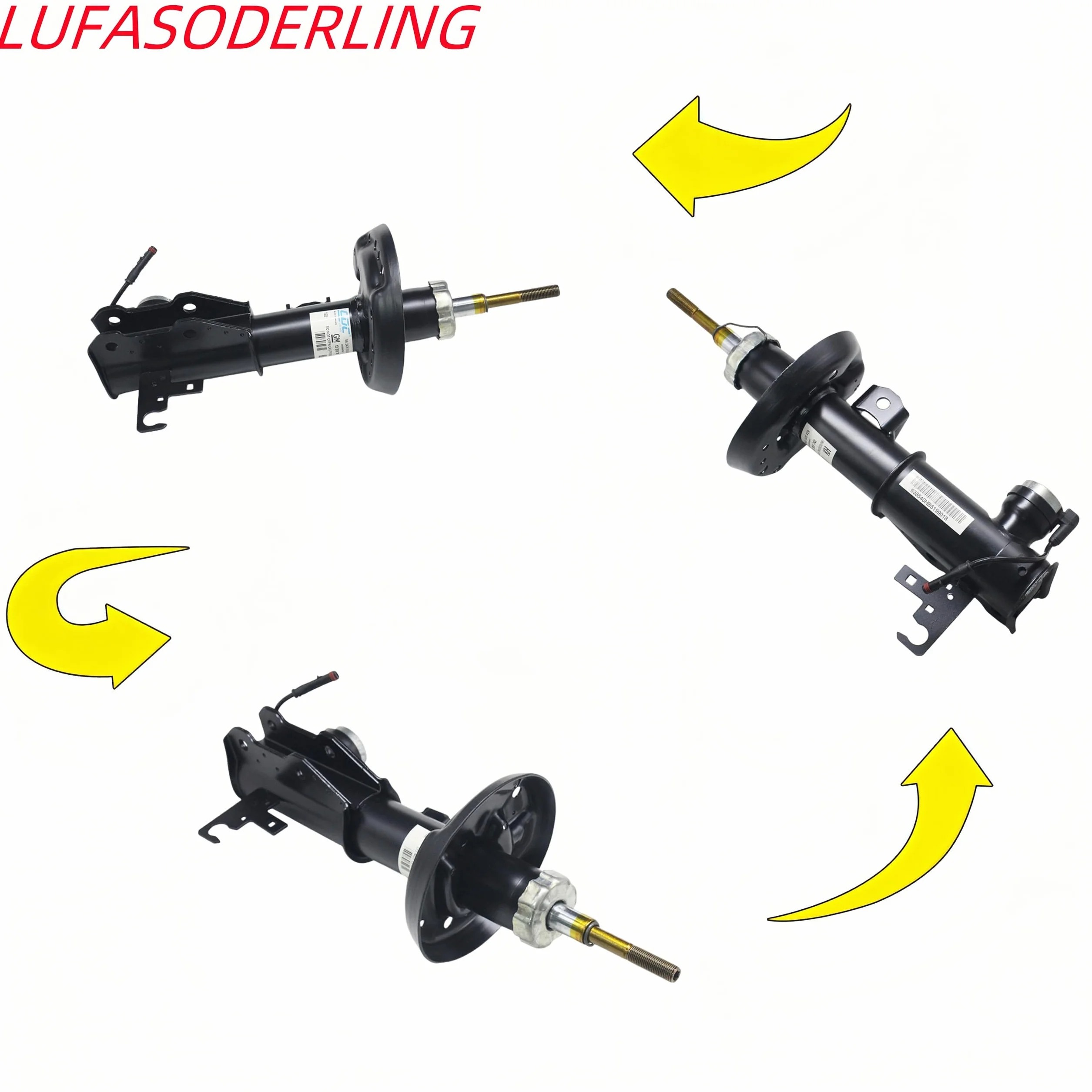 Buick Regalway 2011-2013 OEM 506-761 13319741 przednie zawieszenie pneumatyczne amortyzatory sprężynowe VDC EDC