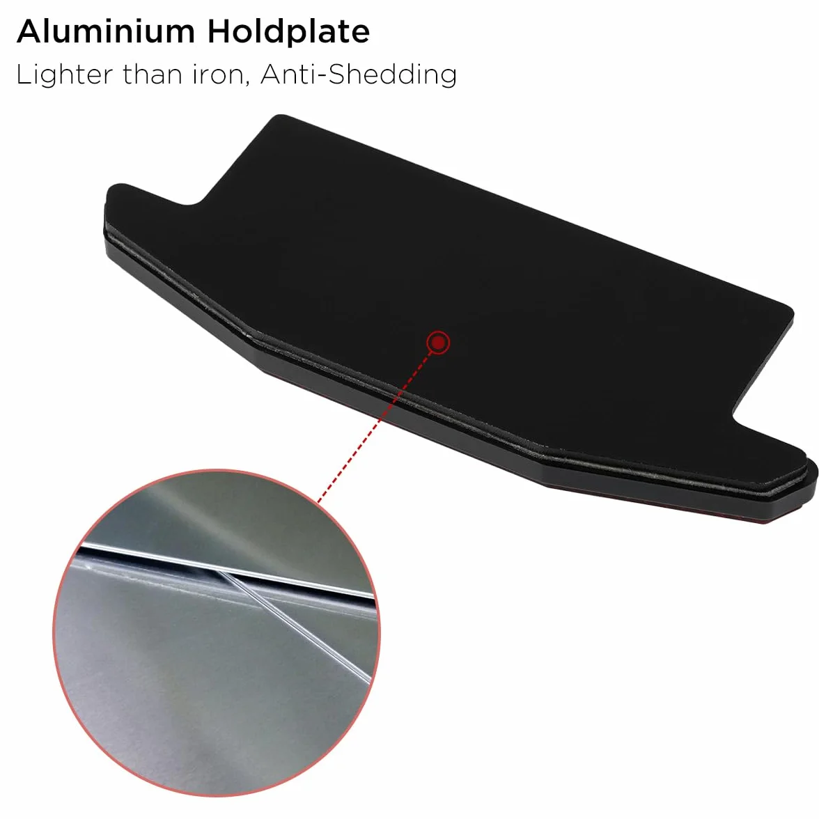 evermotor Odblaski motocyklowe z certyfikatem E4, odblaski tylne, czerwone kocie oczy z aluminiową płytką, samoprzylepne, uchwyt tablicy rejestracyjnej, naklejki na motocykl, 2 sztuki