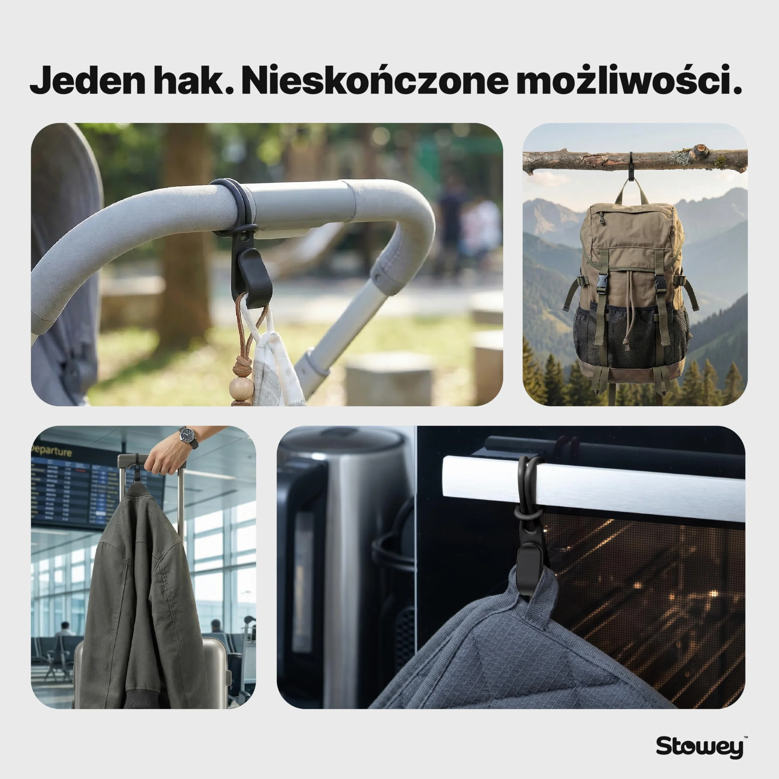 Car Hook Wieszak na ubrania do samochodu – obowiązkowy dodatek do samochodu, do przechowywania kurtki i torby, wieszak na ubrania do samochodu i zagłówka, gadżety samochodowe dla kobiet i mężczyzn, 2