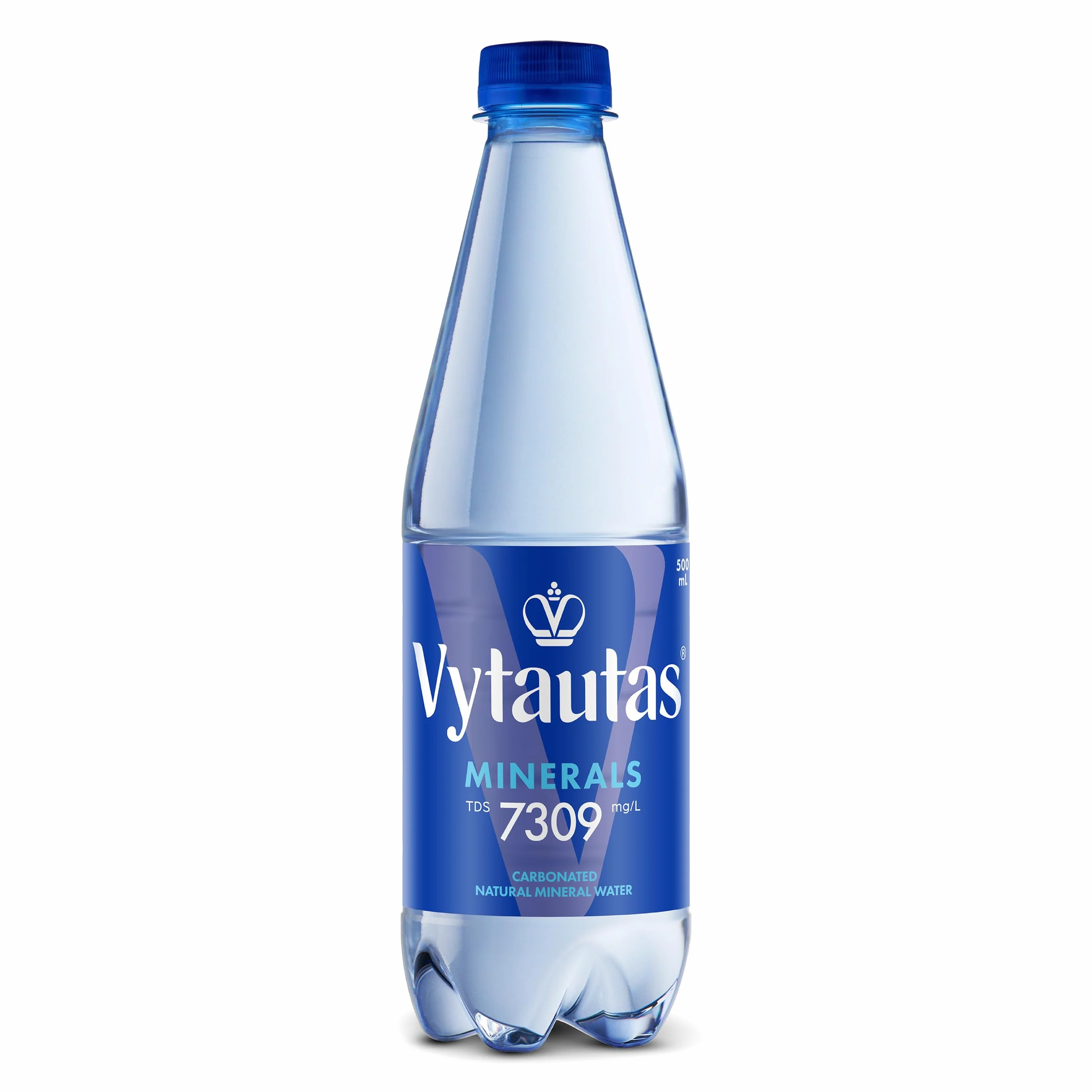 VYTAUTAS Woda Mineralna Gazowana 500 ml 12 sztuk Wysoka Mineralizacja