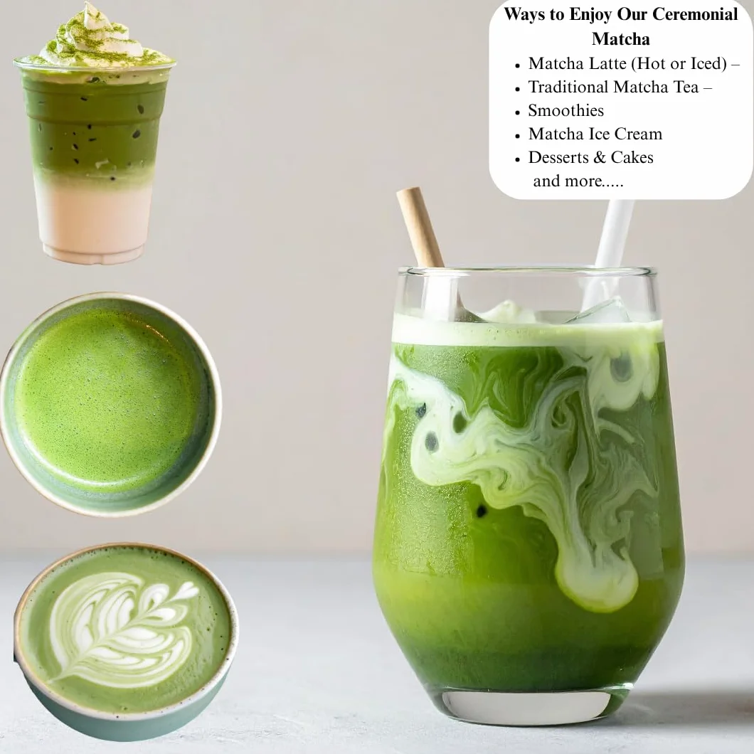 Ceremonial Matcha Powder First Harvest 100g Made in Shizuoka Japan