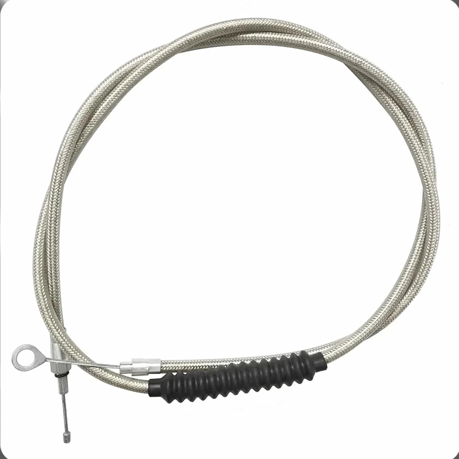Zestaw naprawczy linek hamulcowych Akcesoria linki sprzęgła stali nierdzewnej oplocie pasujące samochodów sportowych Do Harley/Electra Tour Glider(160cm)