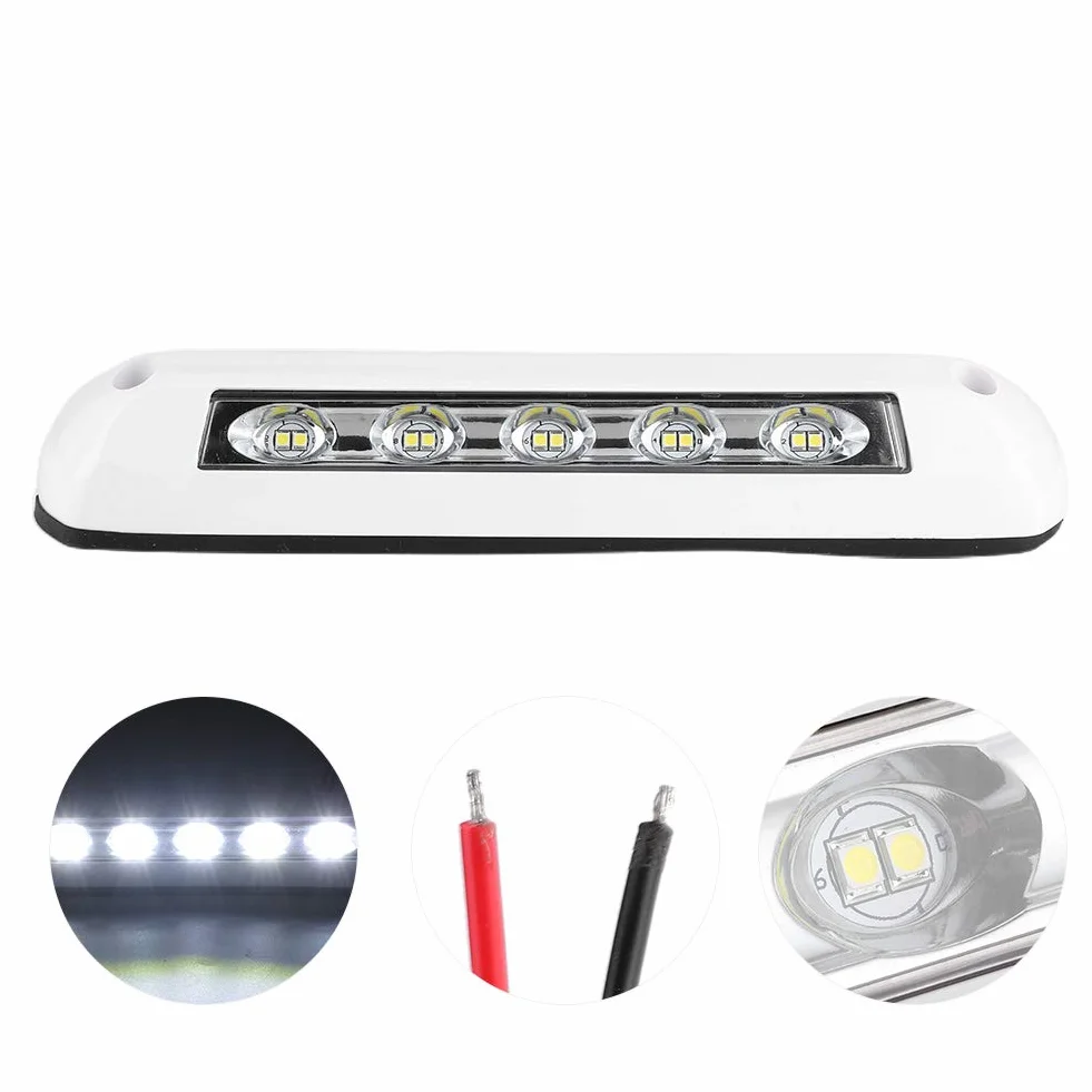 Wodoodporne światło RV, 12 V/24 V RV LED światło uniwersalne 8 W wodoodporne markiza ganek lampa bar samochód oświetlenie zewnętrzne