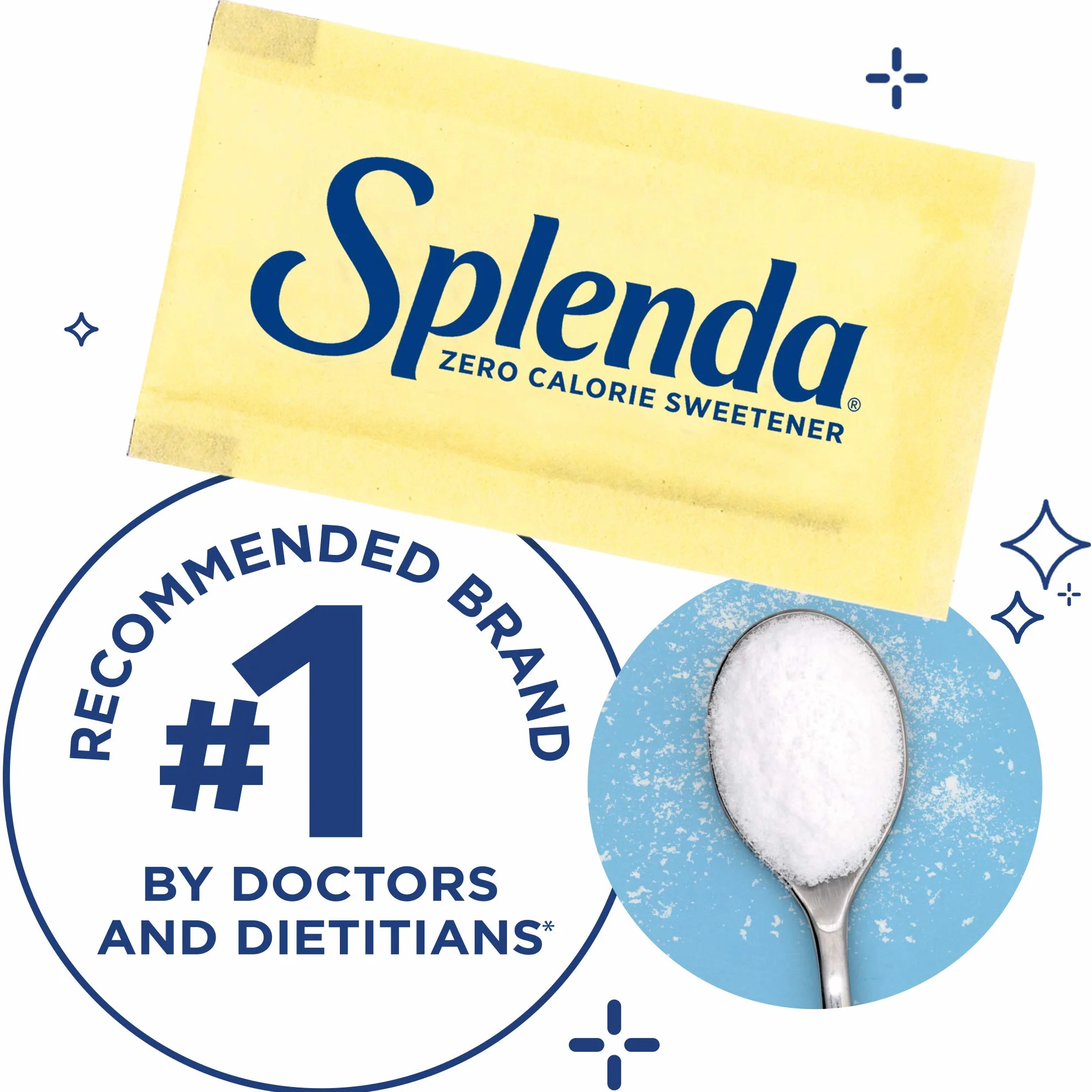 Splenda No Calorie Sweetener Single-Serve Packets 100 Count 3.5 oz