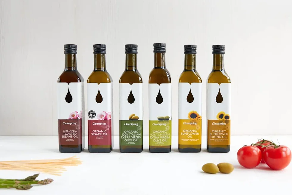 Clearspring Organiczny olej słonecznikowy do smażenia 500 ml