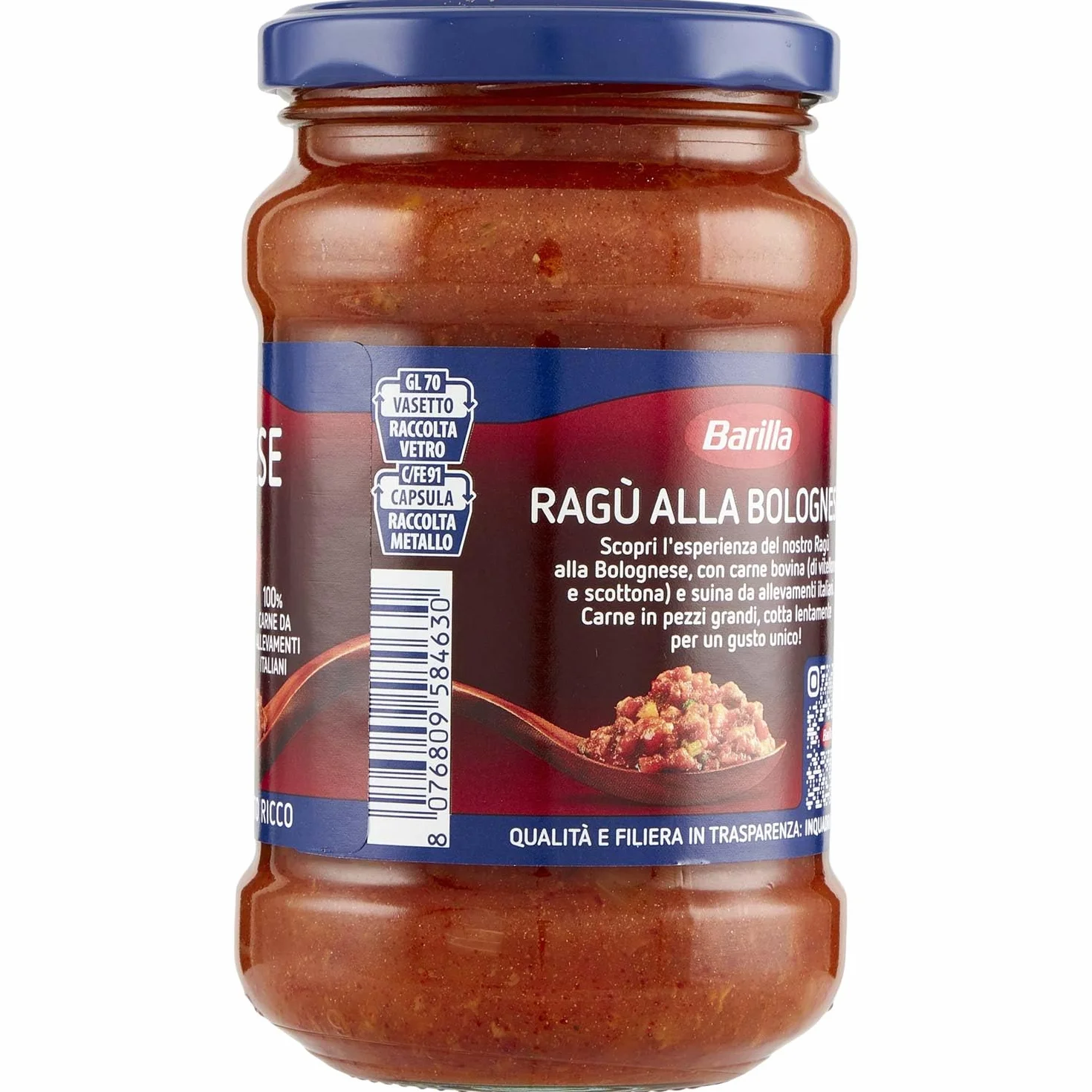 Sos ragu alla bolognese 300g - Barilla na rynek włoski sos boloński mięsny