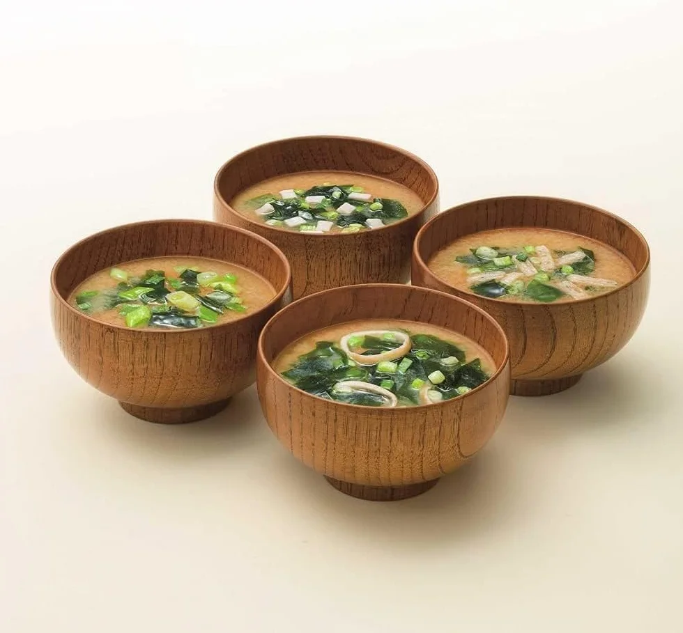 Zupa Marukome Miso Ryotei no Aji 4 smaki, 36 japońskich błyskawicznych zup Miso (wodorosty Wakame, zielona cebula, tofu, buraage), zestaw 2 opakowań (łącznie 72 zupy)