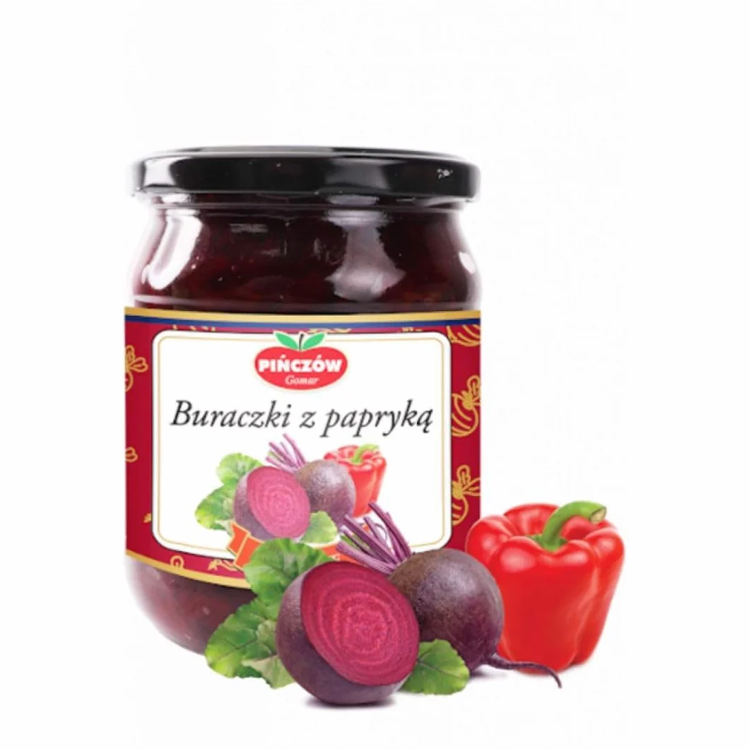 Gomar Pińczów Buraczki z papryką 470g