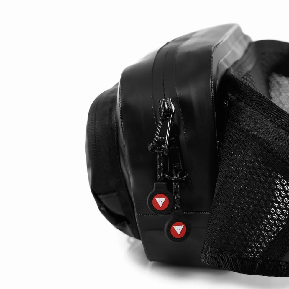 Dainese - Explorer Waist Bag 1.8L, wodoodporna saszetka biodrowa, dla mężczyzn i kobiet, czarna, Czarny (Black), Wodoodporna saszetka nerka