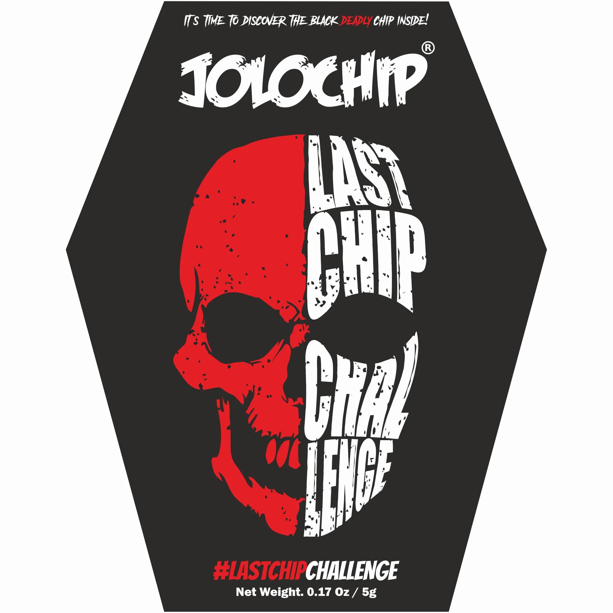 Jolochip Last-Chip-Challenge Ekstremalnie Pikantny Chips Tortilli 5 g