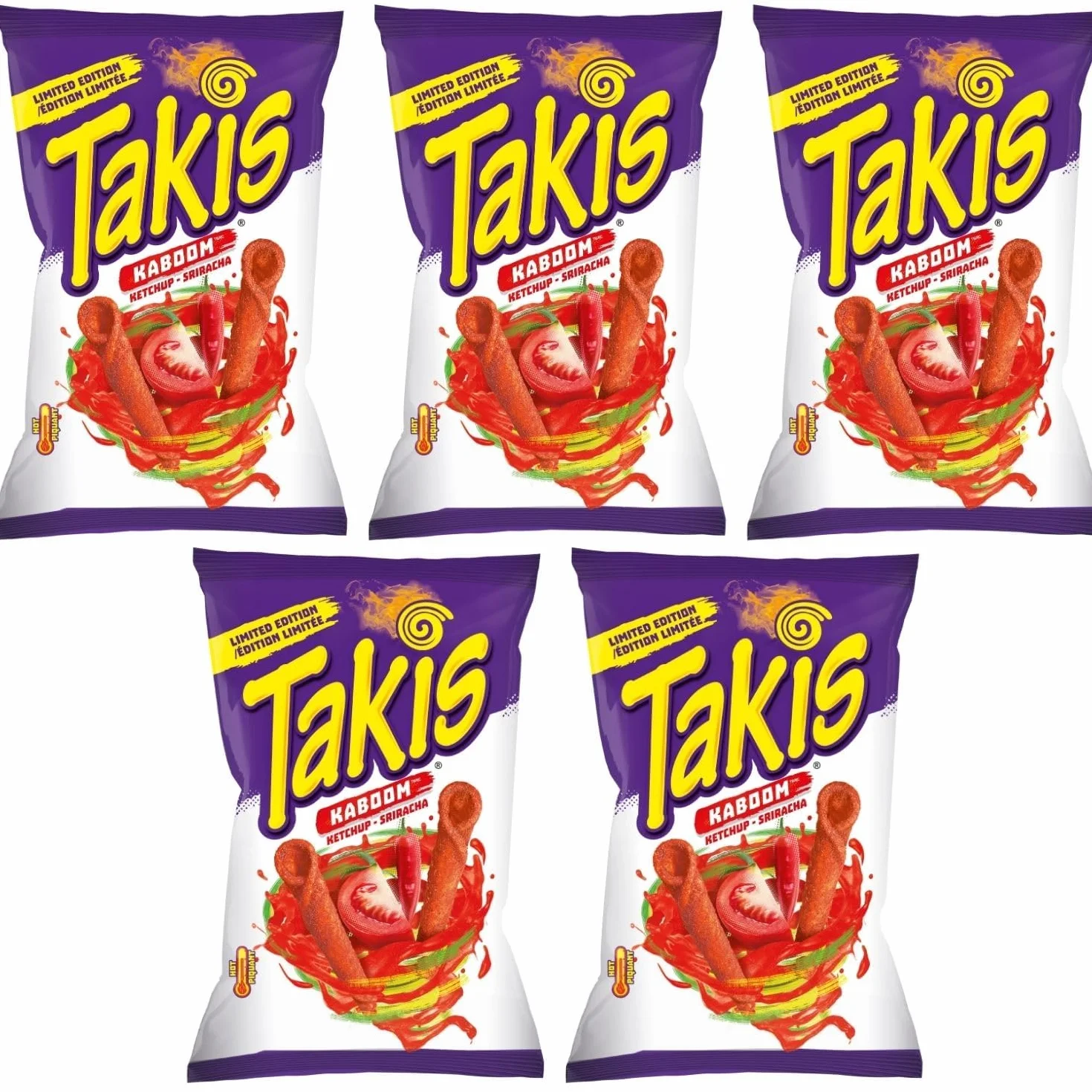 Takis KABOOM Ketchup-Sriracha 80 g