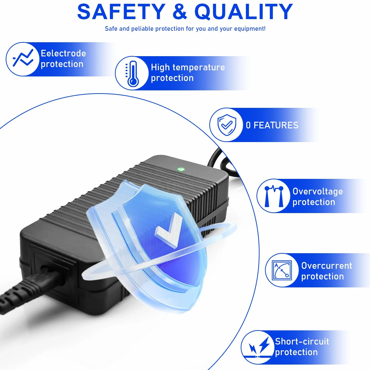 Ładowarka 53,5 V 2 A do NIU KQI2 KQI3, ładowarka do skutera elektrycznego, wtyczka UE, ładowarka do skutera elektrycznego KQi3 Pro/Max/Sport/KQi2 Pro, do skutera elektrycznego, elektrycznego