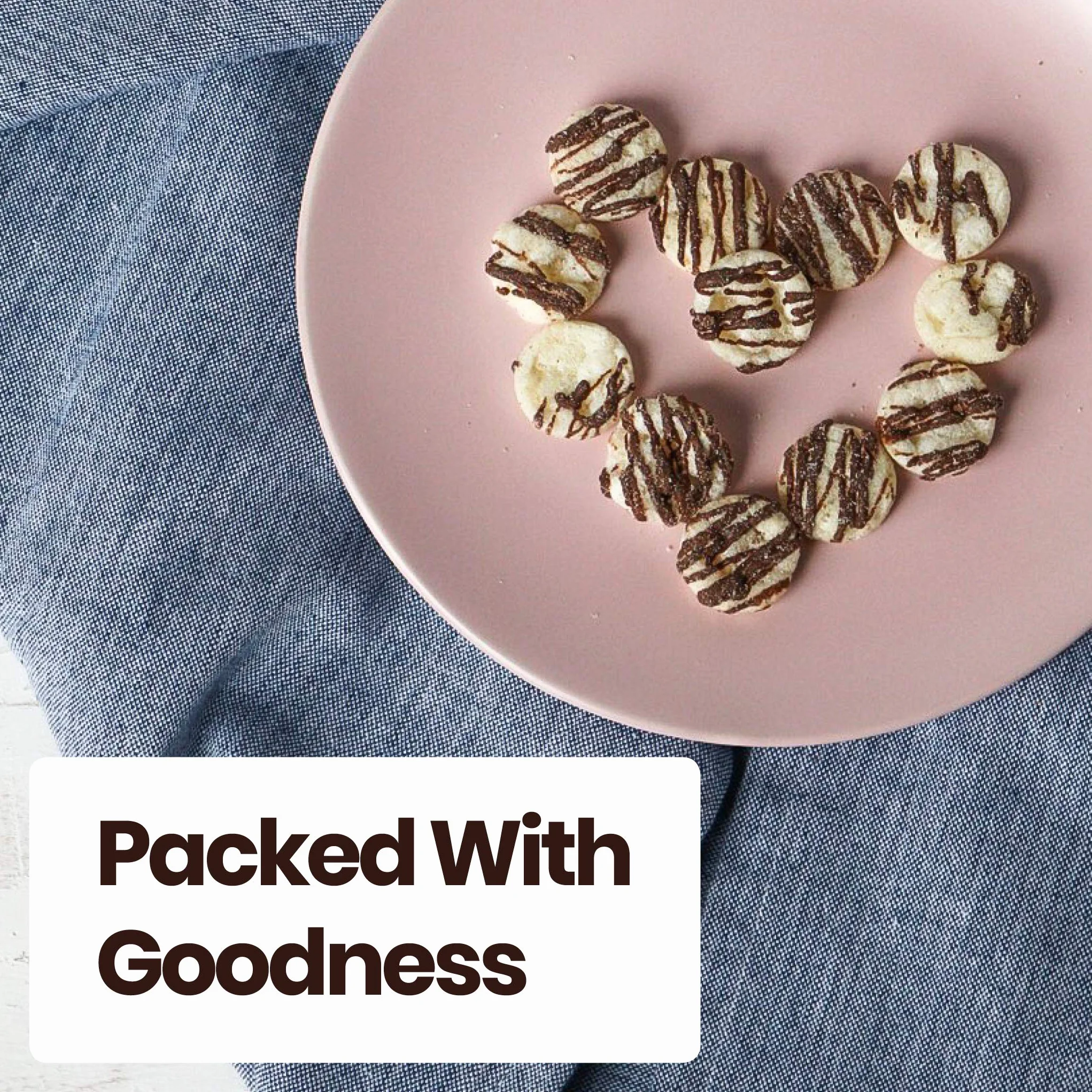 Drizzilicious S'Mores Mini ciasta ryżowe z ciemną czekoladą mżawka 113 g
