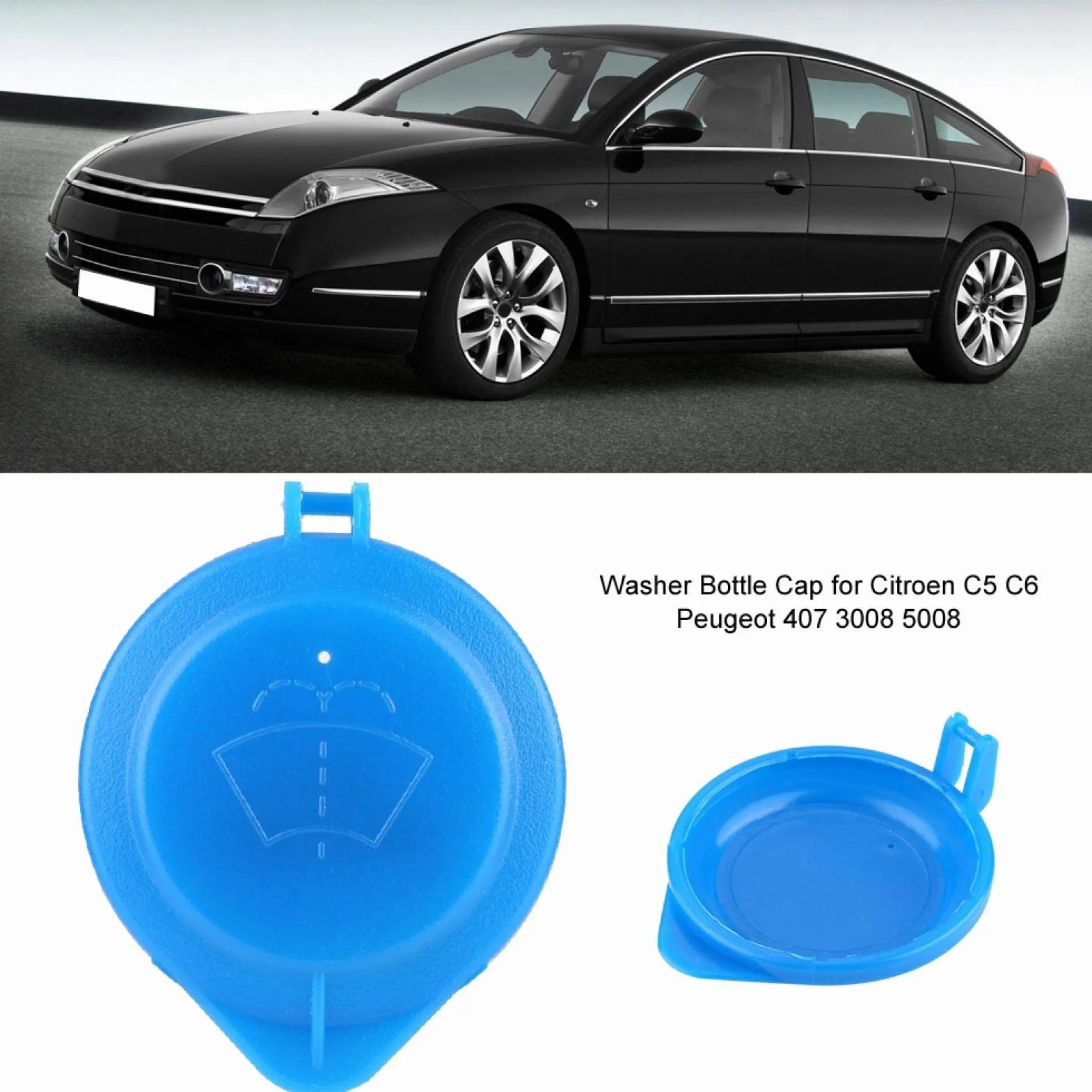 Korek wlewu spryskiwacza 643237 do Citroen C5 C6 Peugeot 407 3008 5008