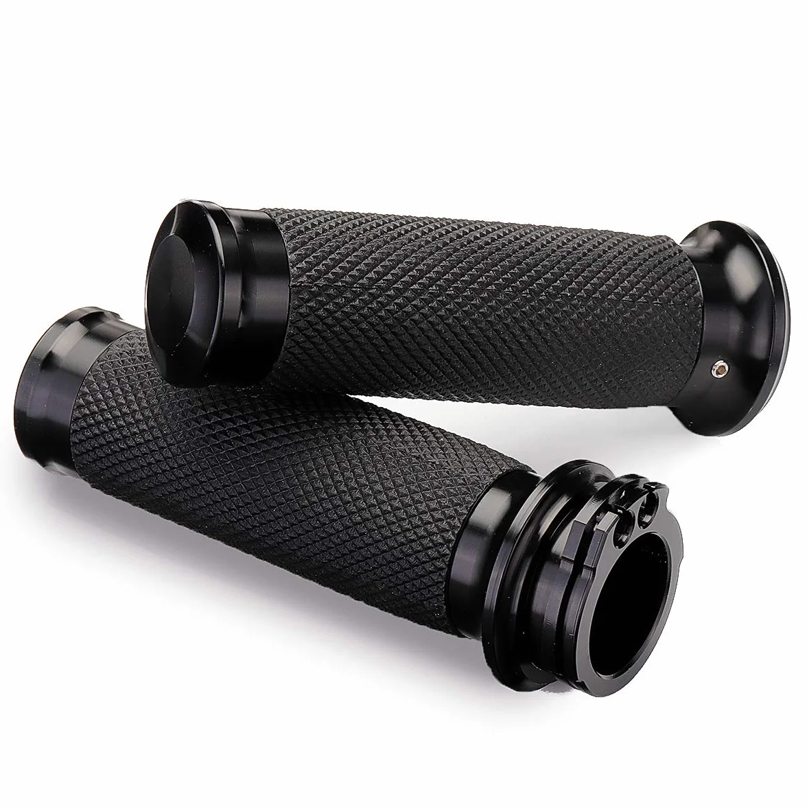 Uchwyt na kierownicę rowerową, 25 mm, do motocykli Harley Davidson Touring Sportster Xl883 Xl1200, kolor czarny