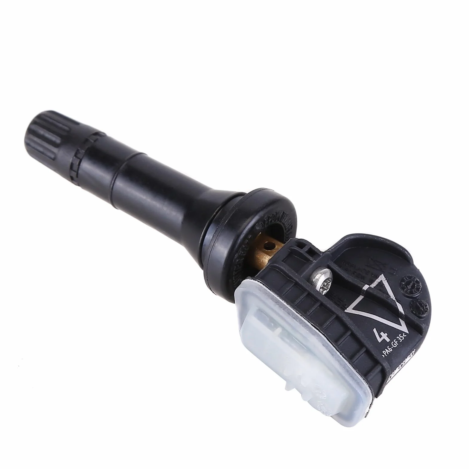 BYNYXI 4 szt. RDKS TPMS czujnik ciśnienia w oponach 2036804 do Ford S-Max Edge Fiesta Mondeo Mustang 2318453 5291383 system kontroli ciśnienia w oponach zawór metalowy czujnik TPMS
