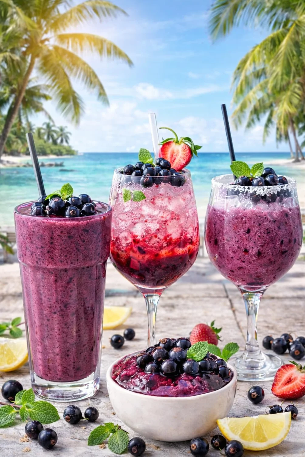 Puree Czarna Porzeczka 1 kg – pulpa owocowa do deserów, koktajli, smoothie