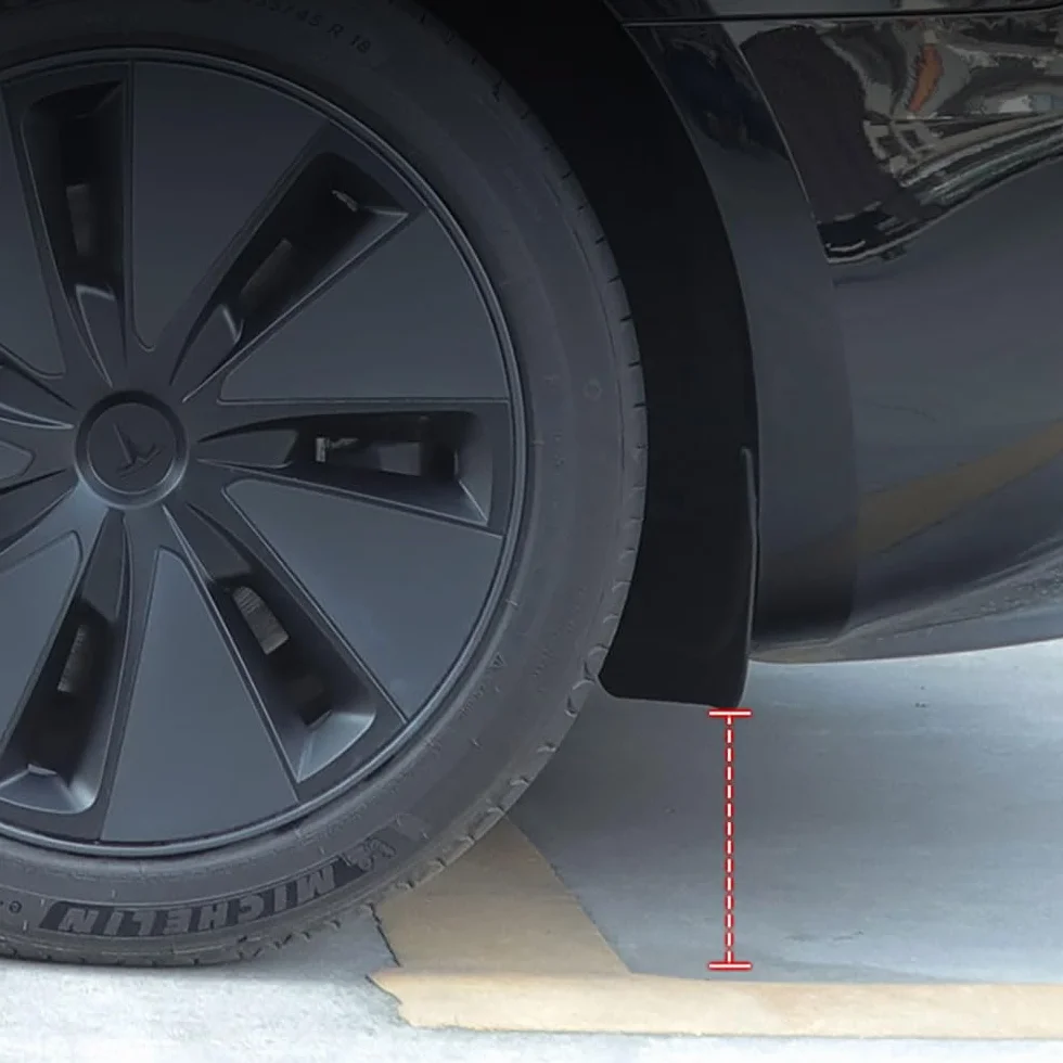 Tesla Model 3 Highland 2024 Osłona błotnika zestaw 4 szt.
