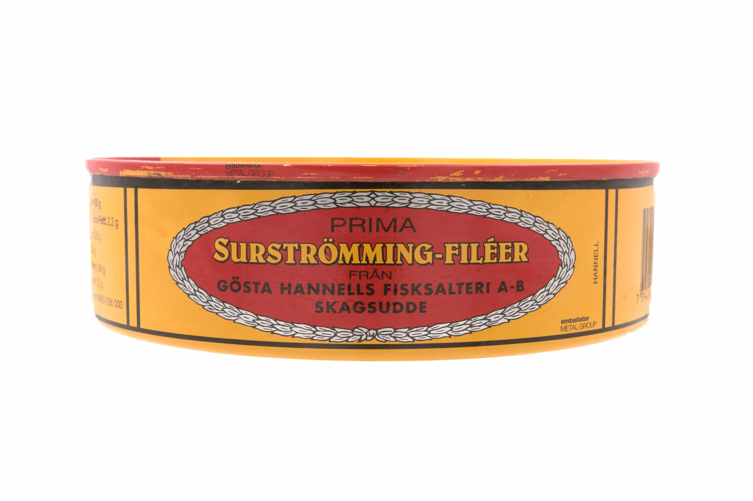 Surströmming filety – sfermentowane filety śledziowe w tradycyjnej puszce