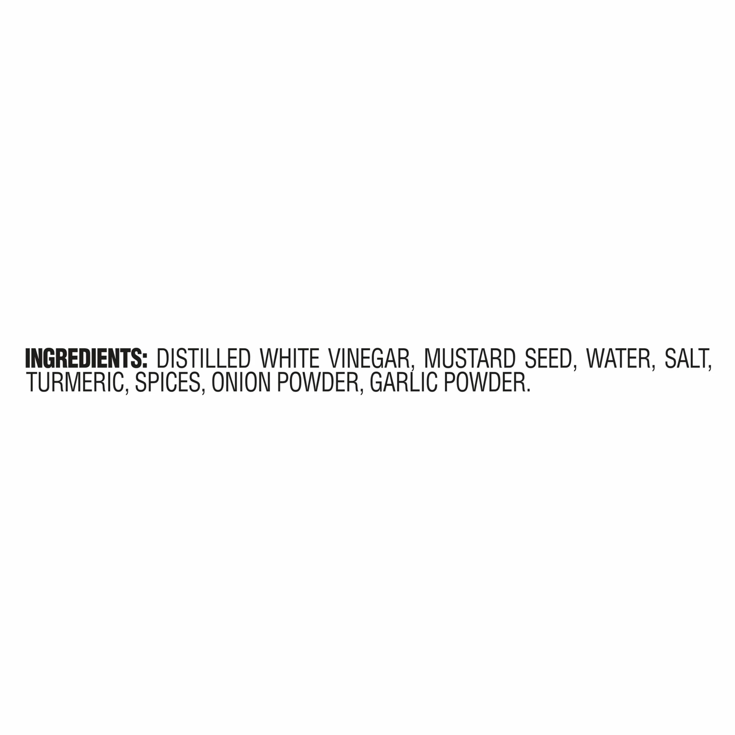 Heinz 100% Natural Spicy Brown Mustard (14 oz Bottle)