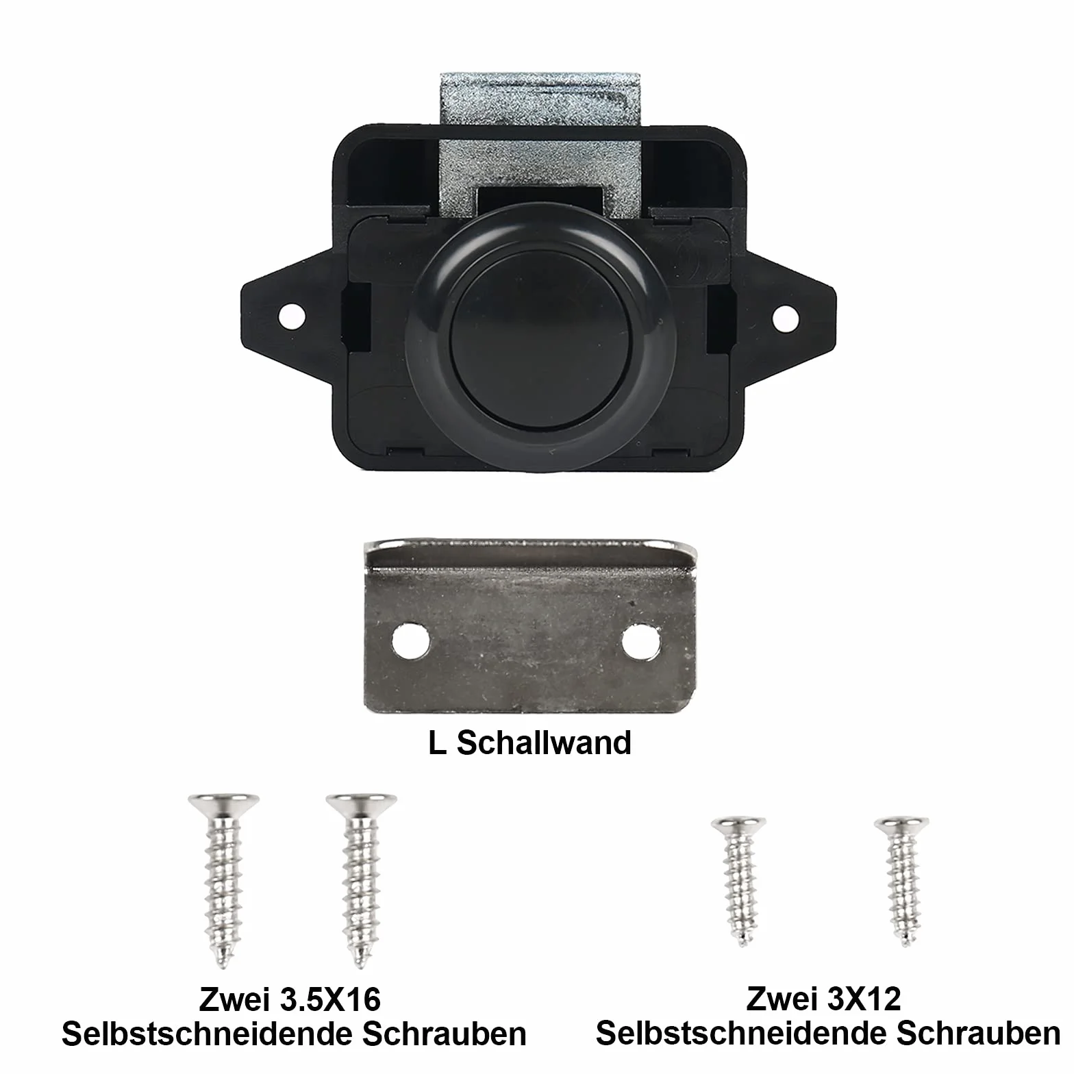 Push Button Catch, 5 sztuk blokady drzwi do kampera, kampera, vana, motorhome, jachtu, łodzi, przenośnego, metalowego, przyciskowego, obrotowego zamka, Catch Lock, przyczepy kempingowej