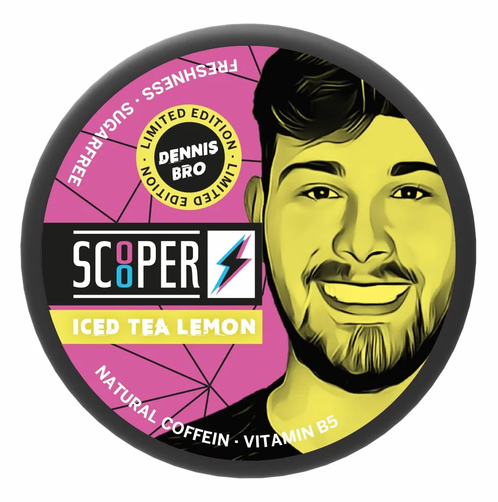 SCOOPER ENERGY Iced Tea Lemon 4 szt. opakowanie zbiorcze