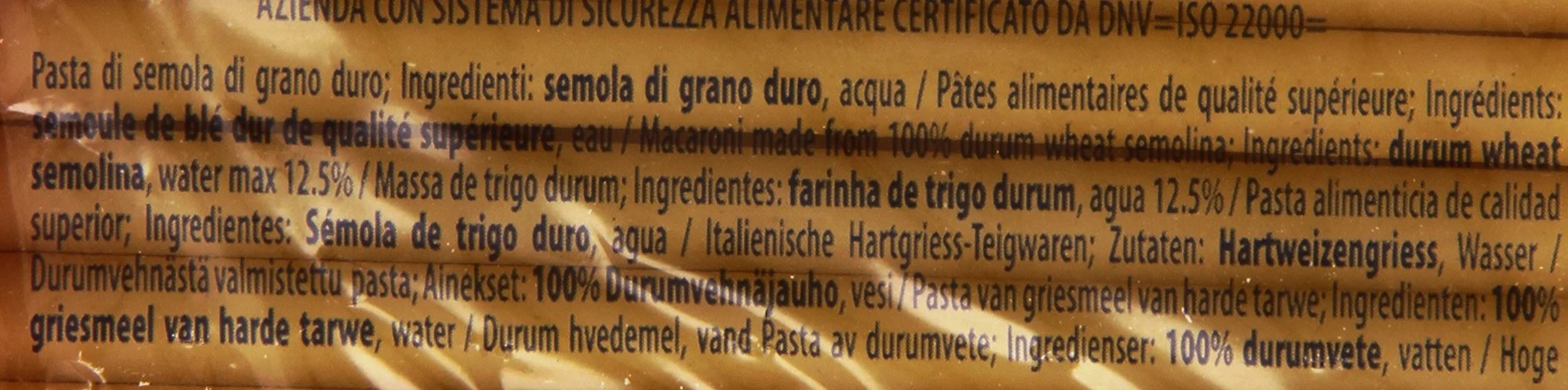 Makaron Formati Speciali Ziti 500g - Divella długie rurki włoski