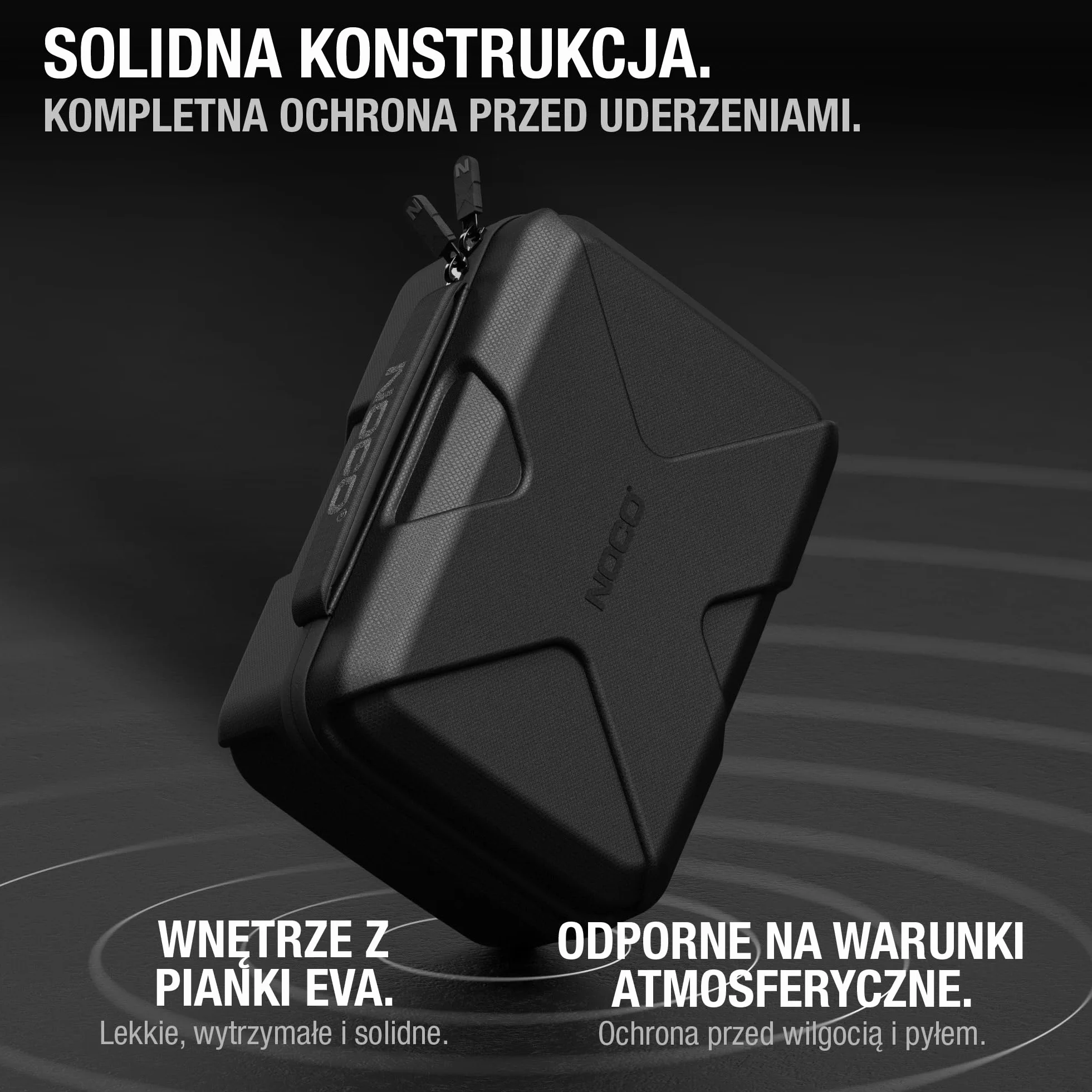 NOCO GBC103 Boost X EVA Etui ochronne na urządzenia rozruchowe GBX75 UltraSafe Lithium Jump Starter