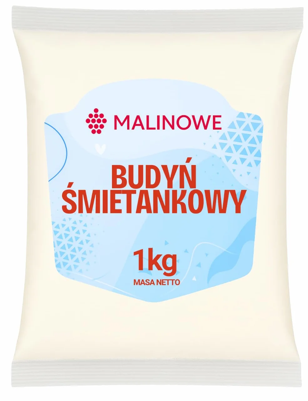 Budyń Śmietankowy w Proszku 1kg o Smaku Śmietankowym