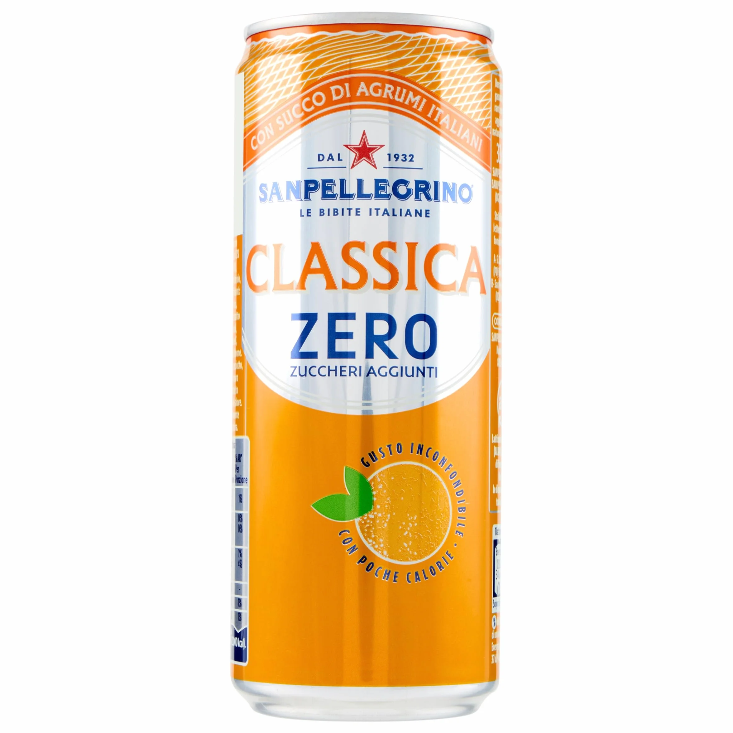 SAN PELLEGRINO Napój gazowany Aranciata Zero 330 ml