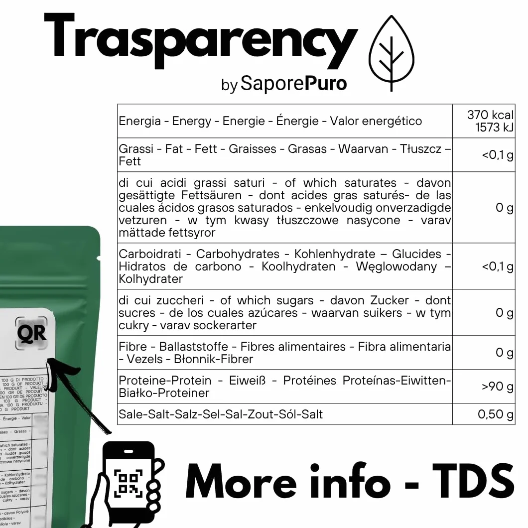 SaporePuro Żelatyna Spożywcza w Proszku 50 g 220 Bloom