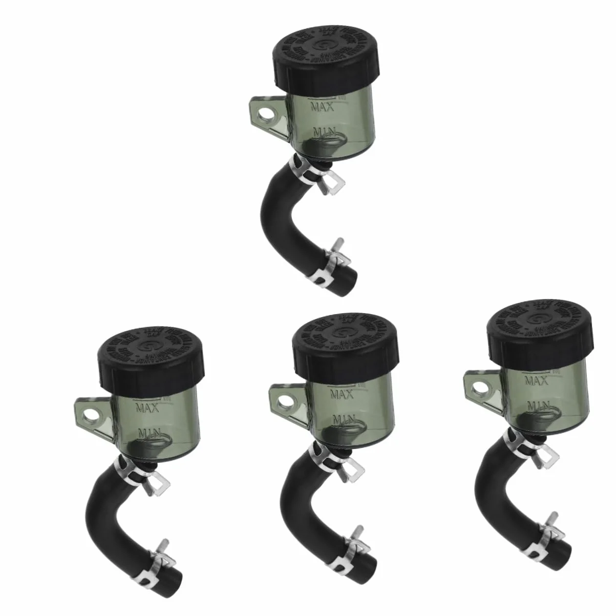 GLEAVI 4 Szt Kubek Oleju Hamulcowego Motocykla Zbiornik Płynu Hamulcowego Do Głównego Cylindra Hamulca Motocykla Zbiornik Hamulca Motocykla Zbiornik Płynu Hamulcowego Butelka Zbiornika