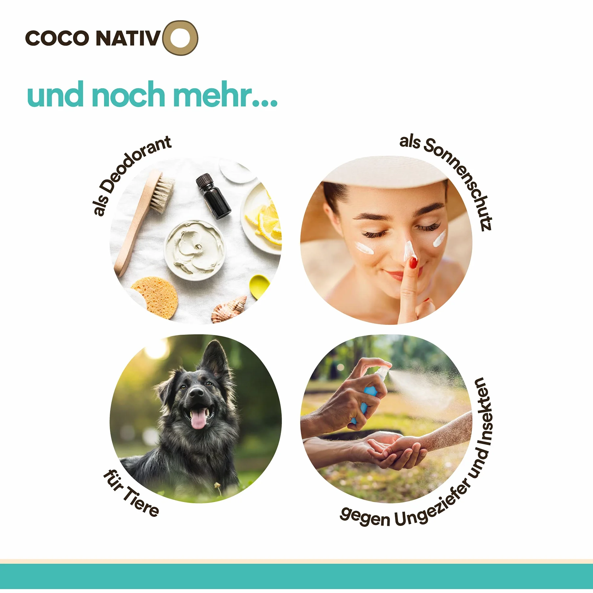 Bio Kokosöl CocoNativo - 1000mL (1L) - Bio Kokosfett, Kokosnussöl, Premium, Nativ, Kaltgepresst, Rohkostqualität, Rein (1000ml) - zum Kochen, Braten und Backen, für Haare und Haut