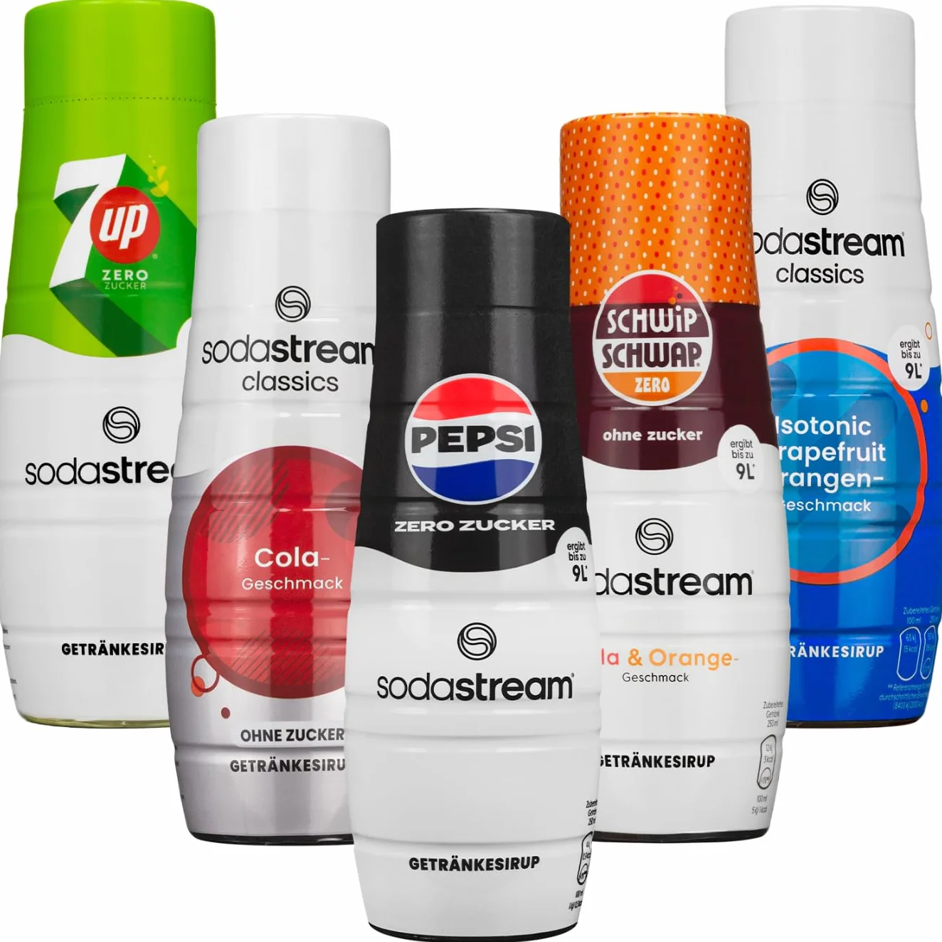 Sodastream SYROPY ZERO 7UP PEPSI COLA KONCENTRATY