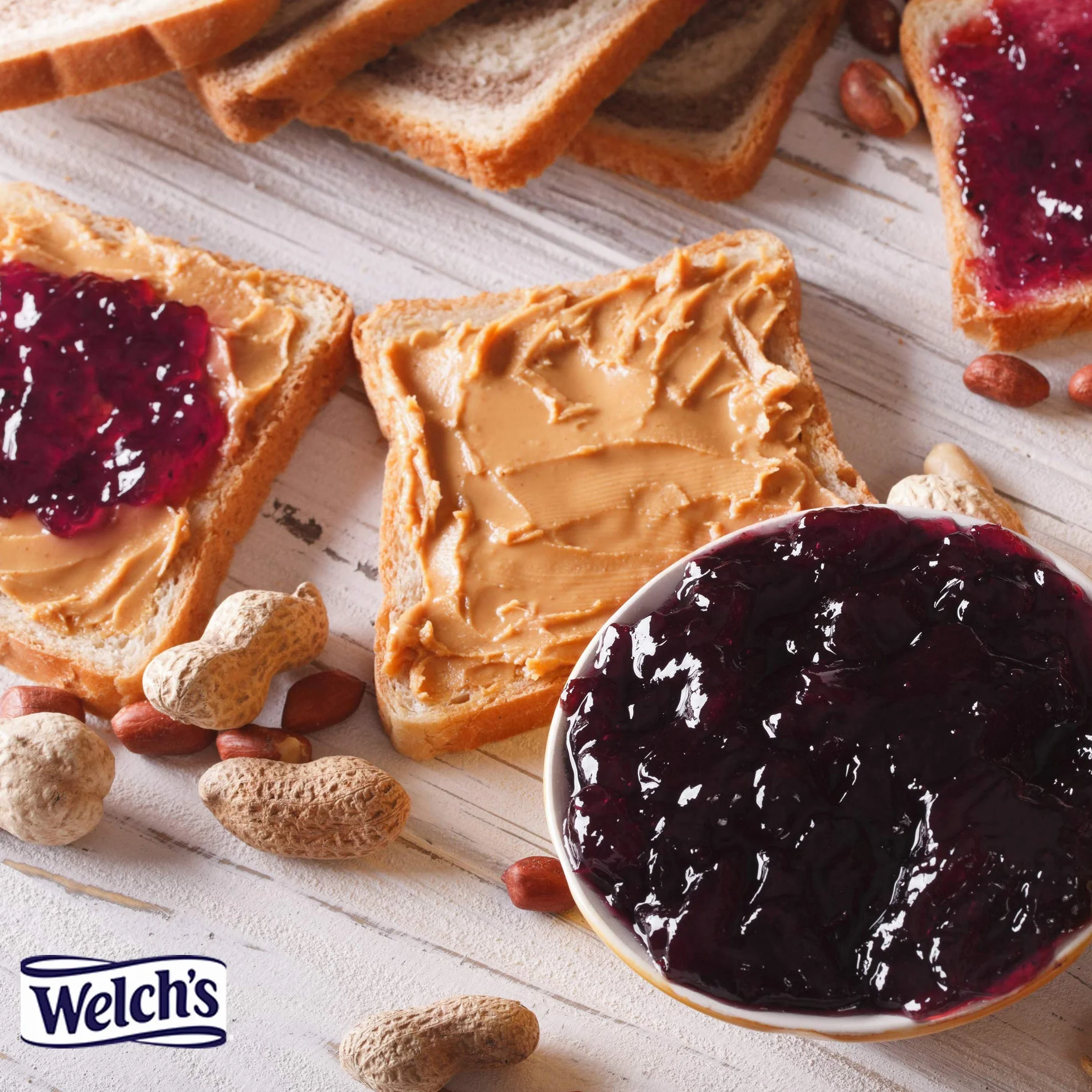Welch's Squeezable Grape Jelly 624g