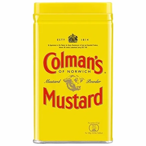 Colman's Oryginalna musztarda angielska w proszku 57 g - 2 sztuki