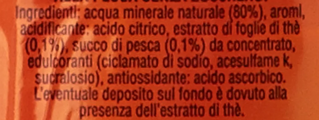 San Benedeto brzoskwinia ice tea bez cukru