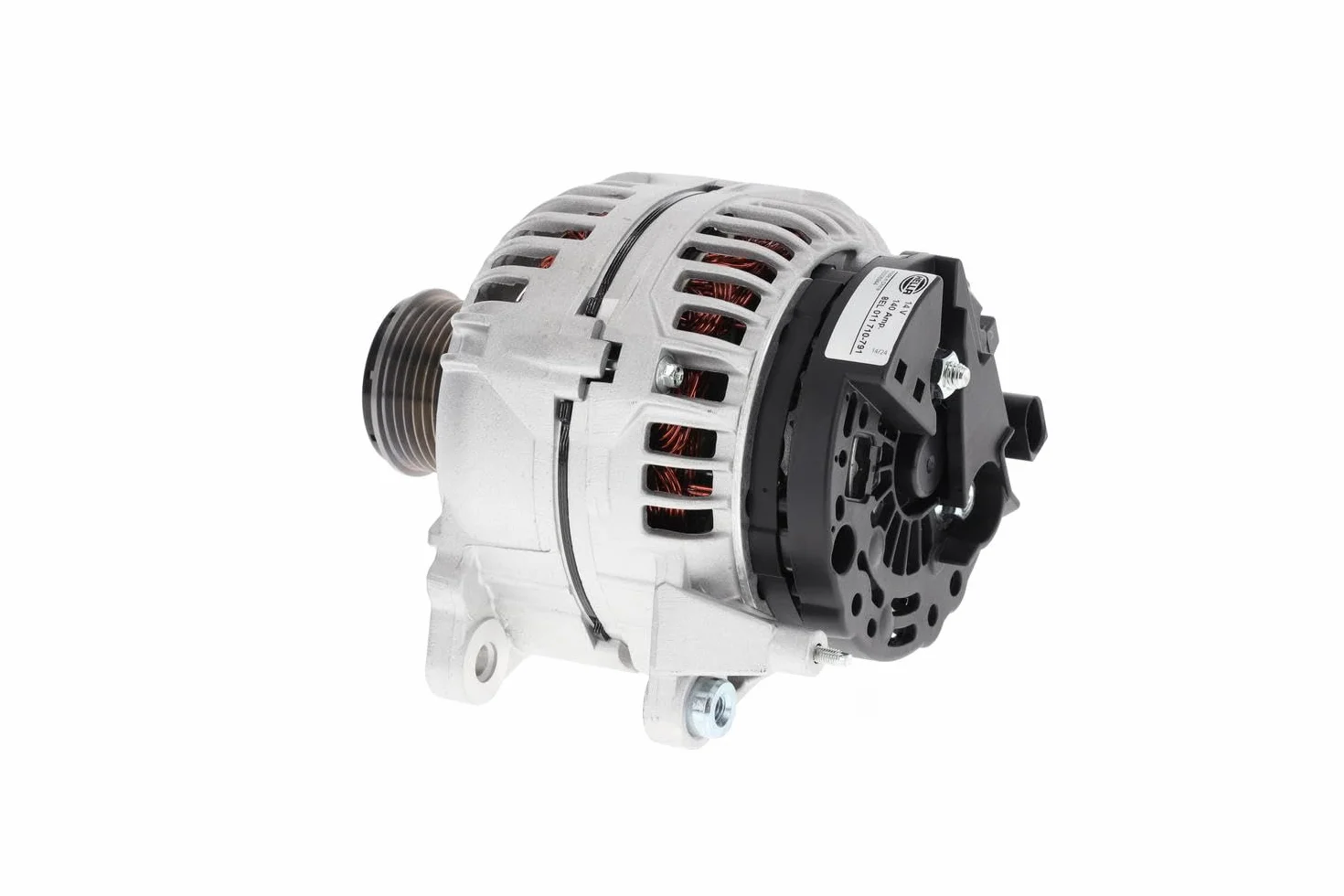 HELLA 8EL 011 710-791 Alternator - 14V - 140A - dla m. in. VW Golf V (1K1)