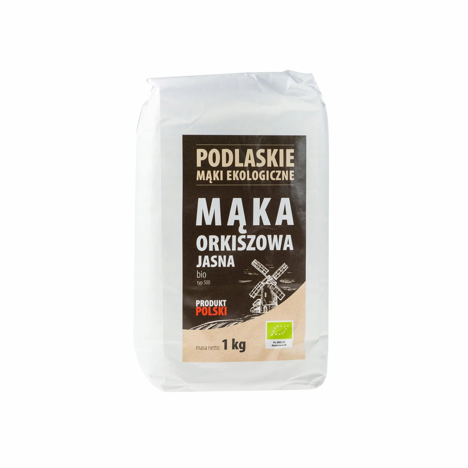 Jasna mąka orkiszowa 1 kg EKO typ 500 BIO LIFE