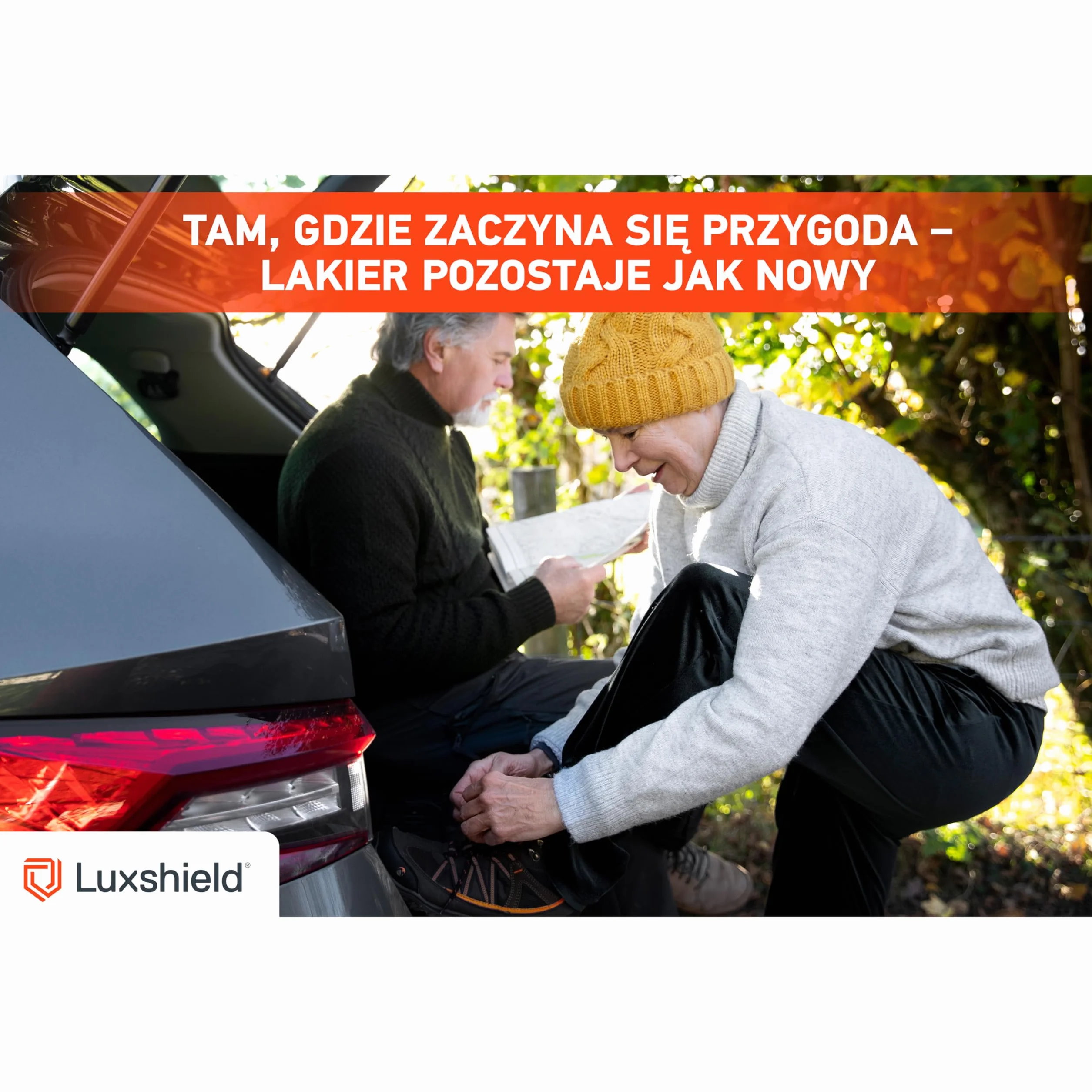Luxshield folia ochronna na krawędź załadunkową kompatybilny z BMW X1 3 (III) U11 M Sport I 2022-2026 - ochrona przed zarysowaniami, folia ochronna na lakier - czarny karbon