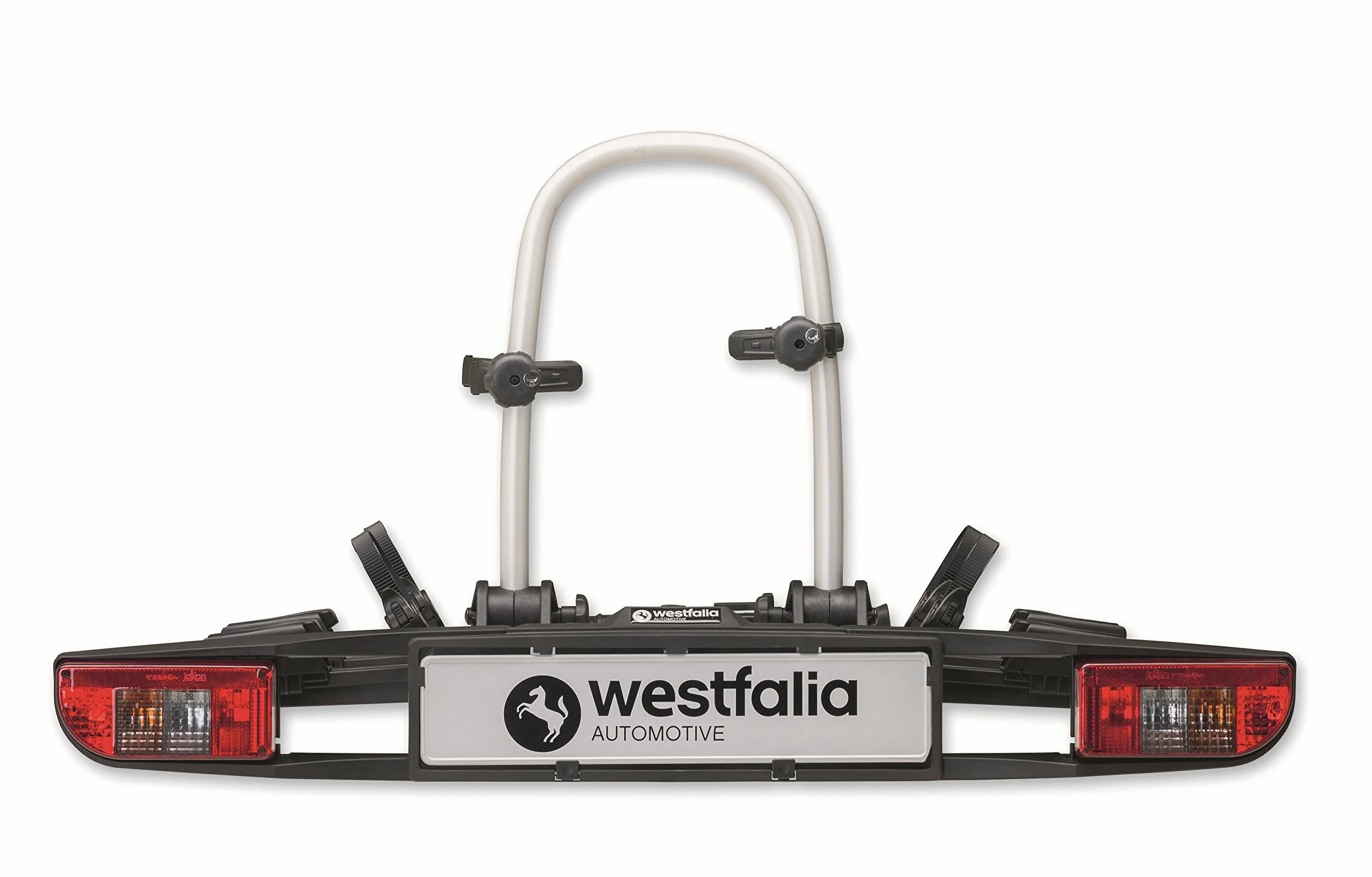 Westfalia Automotive 350053600001 Bagażnik Rowerowy, Czarny/Srebrny, Na 2 Rowery
