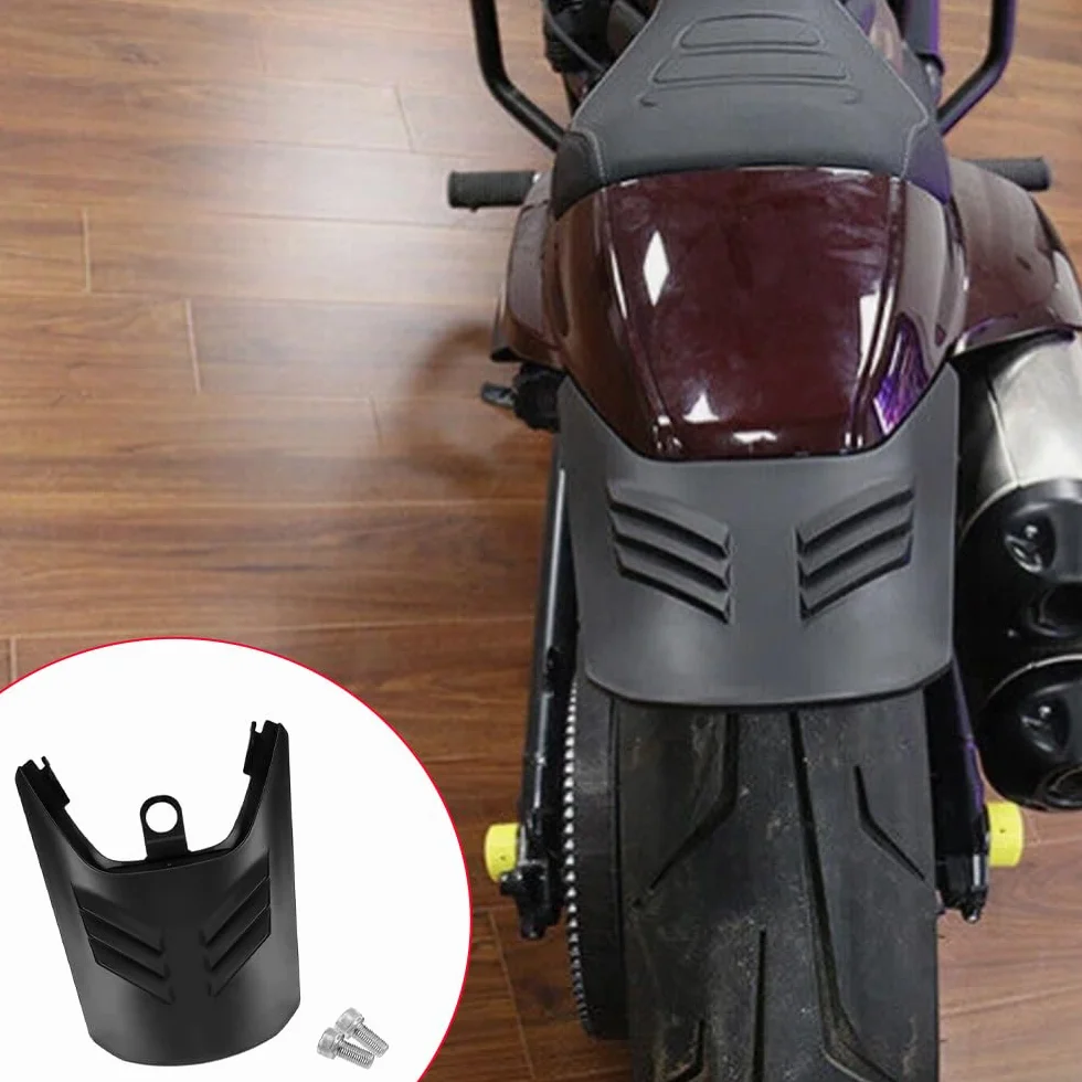 Baceyong Przedłużenie tylnego błotnika motocykla, przedłużenie błotnika, osłona przeciwbryzgowa, panel ochronny kompatybilny z Harley-Davidson Sportster S 1250 RH1250 RH 1250 2021-2023